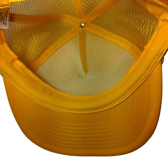 Lions Club International Elkins West Virginia Cap Hat Gold Mesh Trucker Cobra - Picture 12 of 14